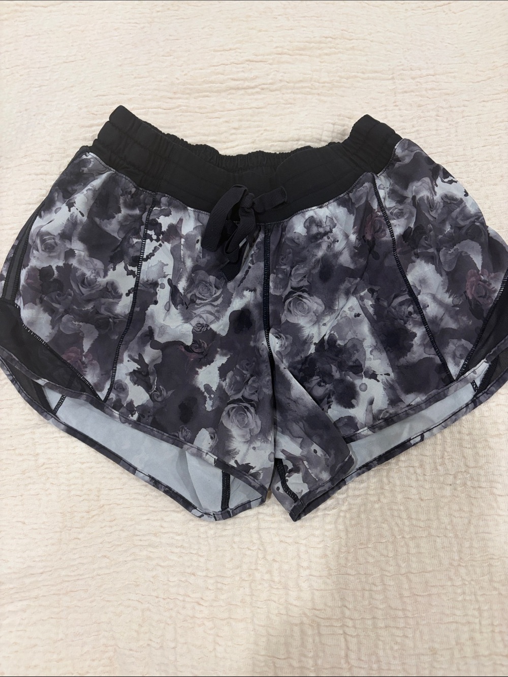 Lululemon Limited Edition Rose Running Shorts. 3” inseam